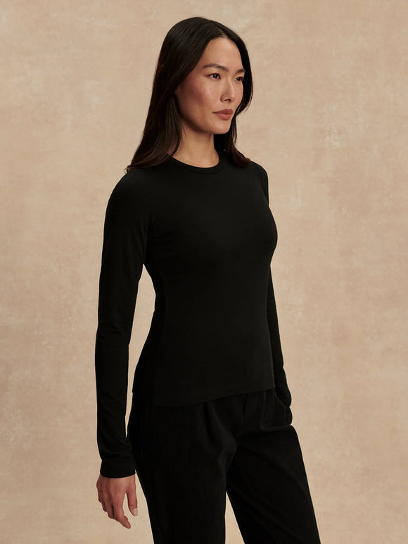Varley Edna Long Sleeve Fitted T-shirt 