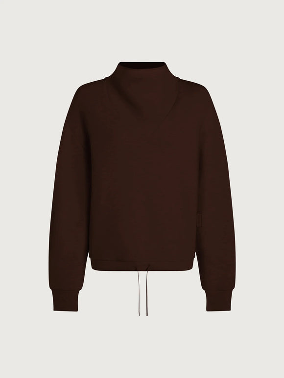 Varley Betsy Sweat Coffee Bean