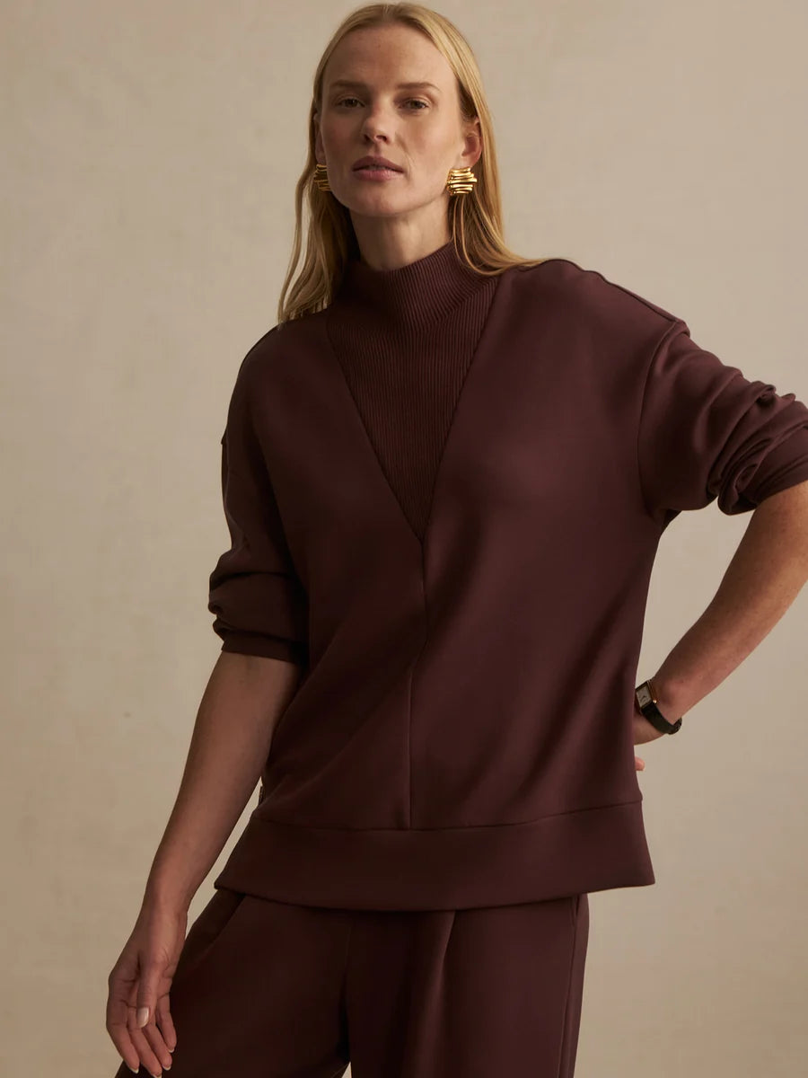 Novi Longline Mock Neck