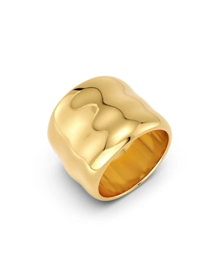 Edblad Flowy Ring Gold