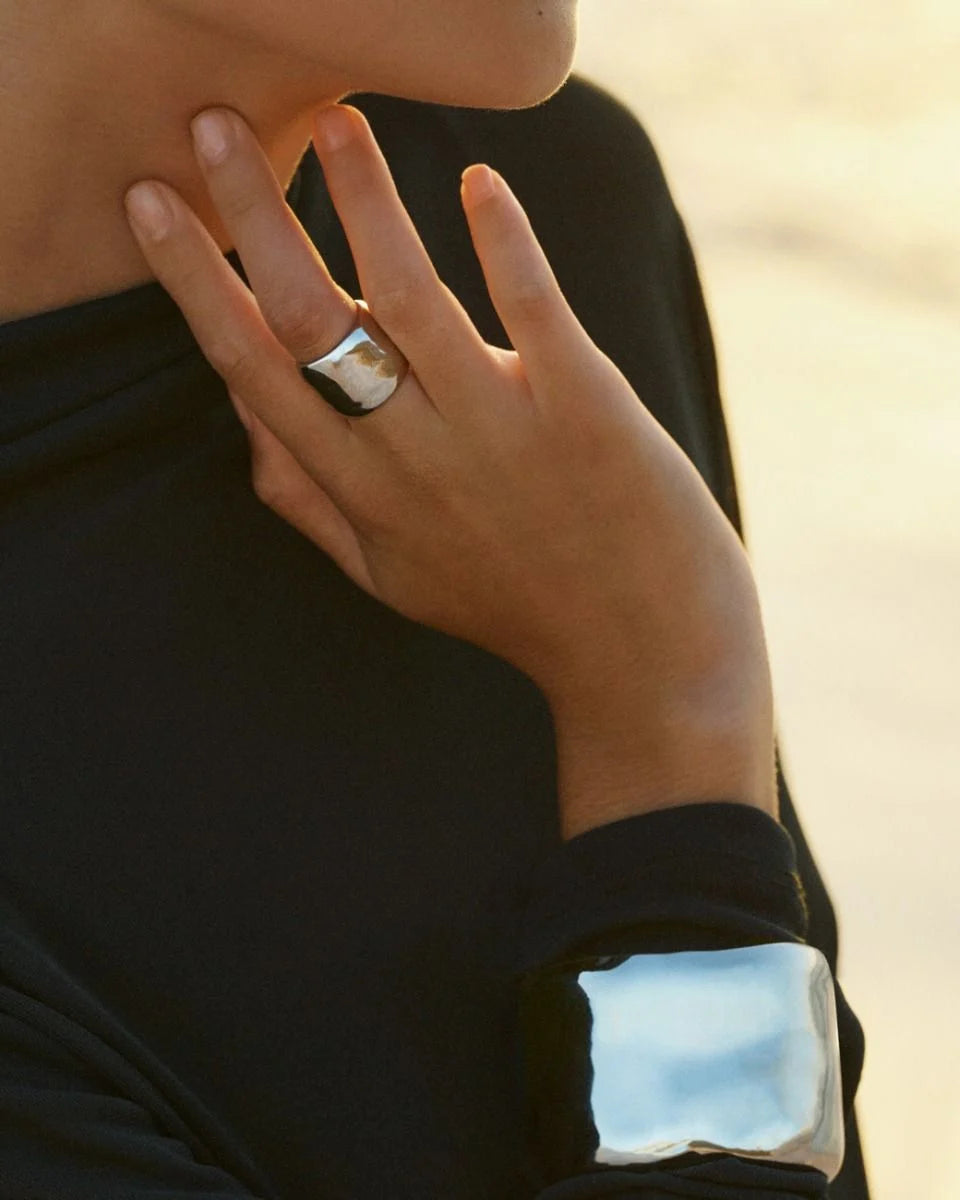 Edblad Flowy Ring Steel