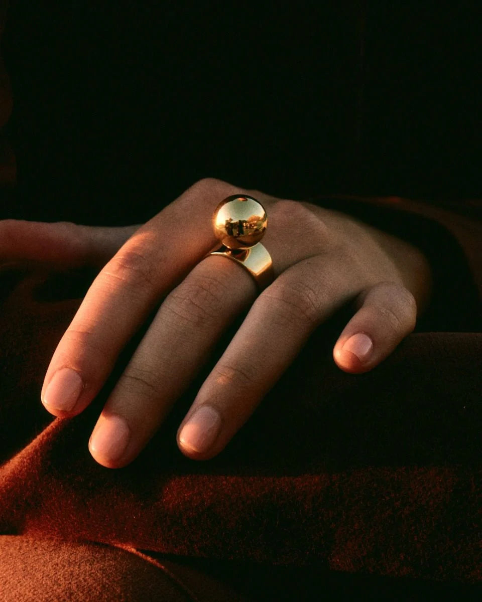 Edblad Sphere Ring Gold