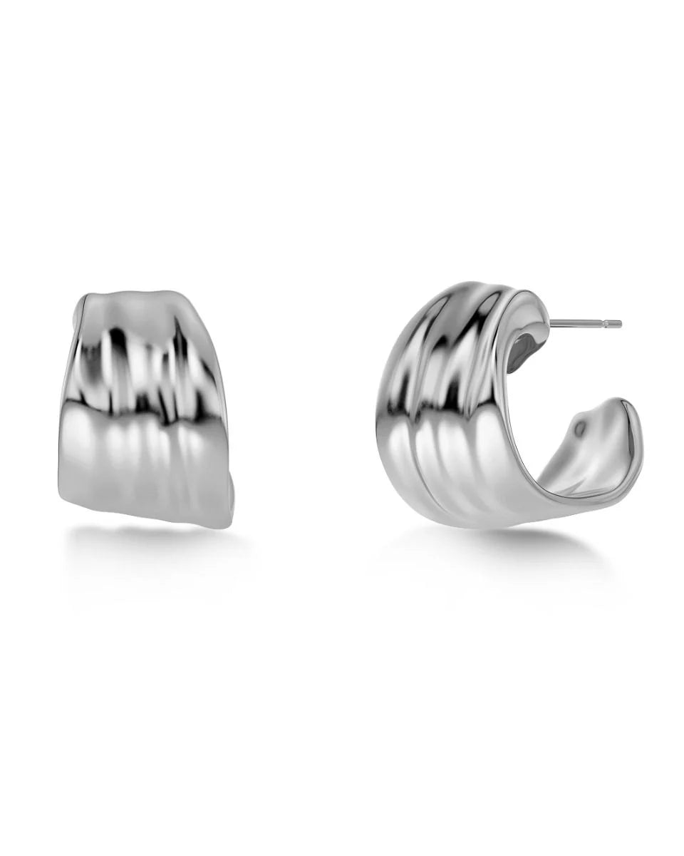 Edblad Tidal Hoop Silver