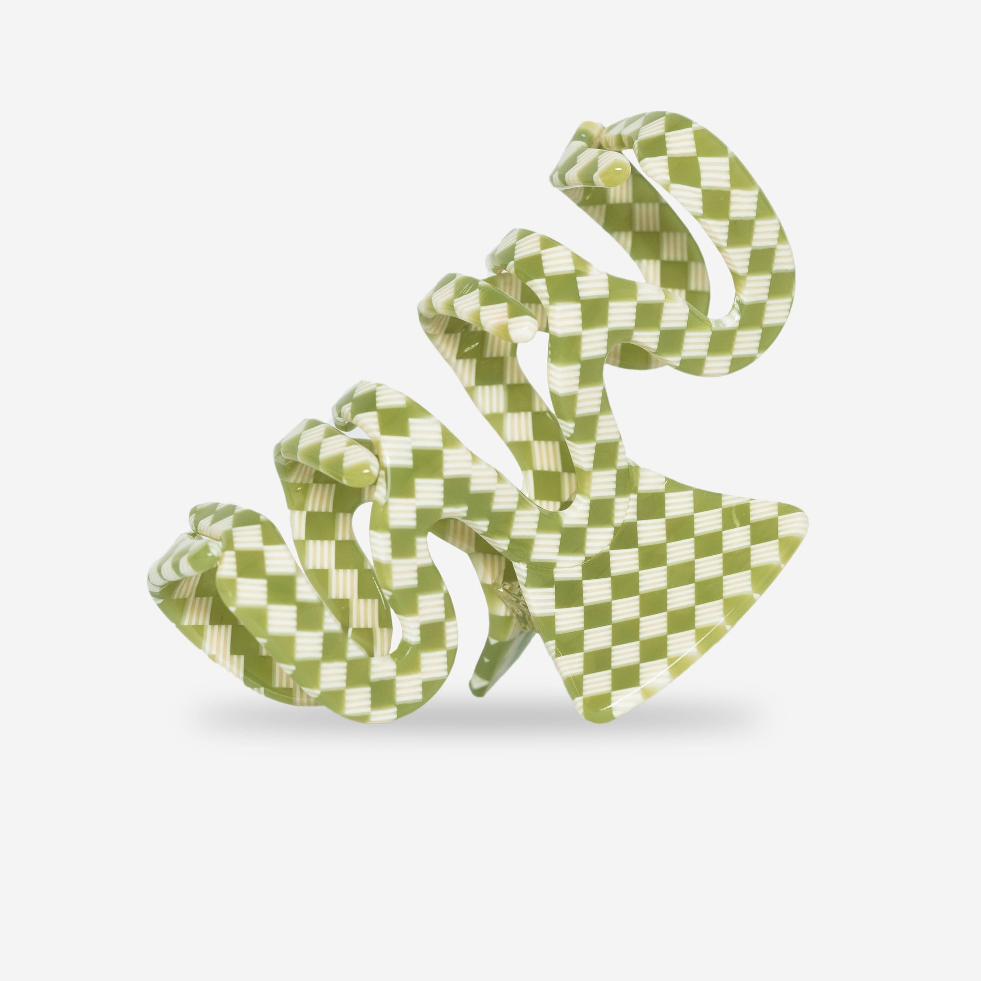 Sasstie Hair Clip - Grand Wave Basil