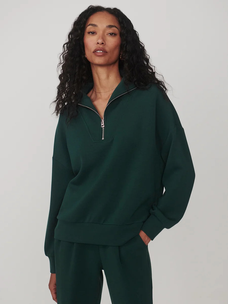 Varley Hawley Half Zip Ponderosa Pine