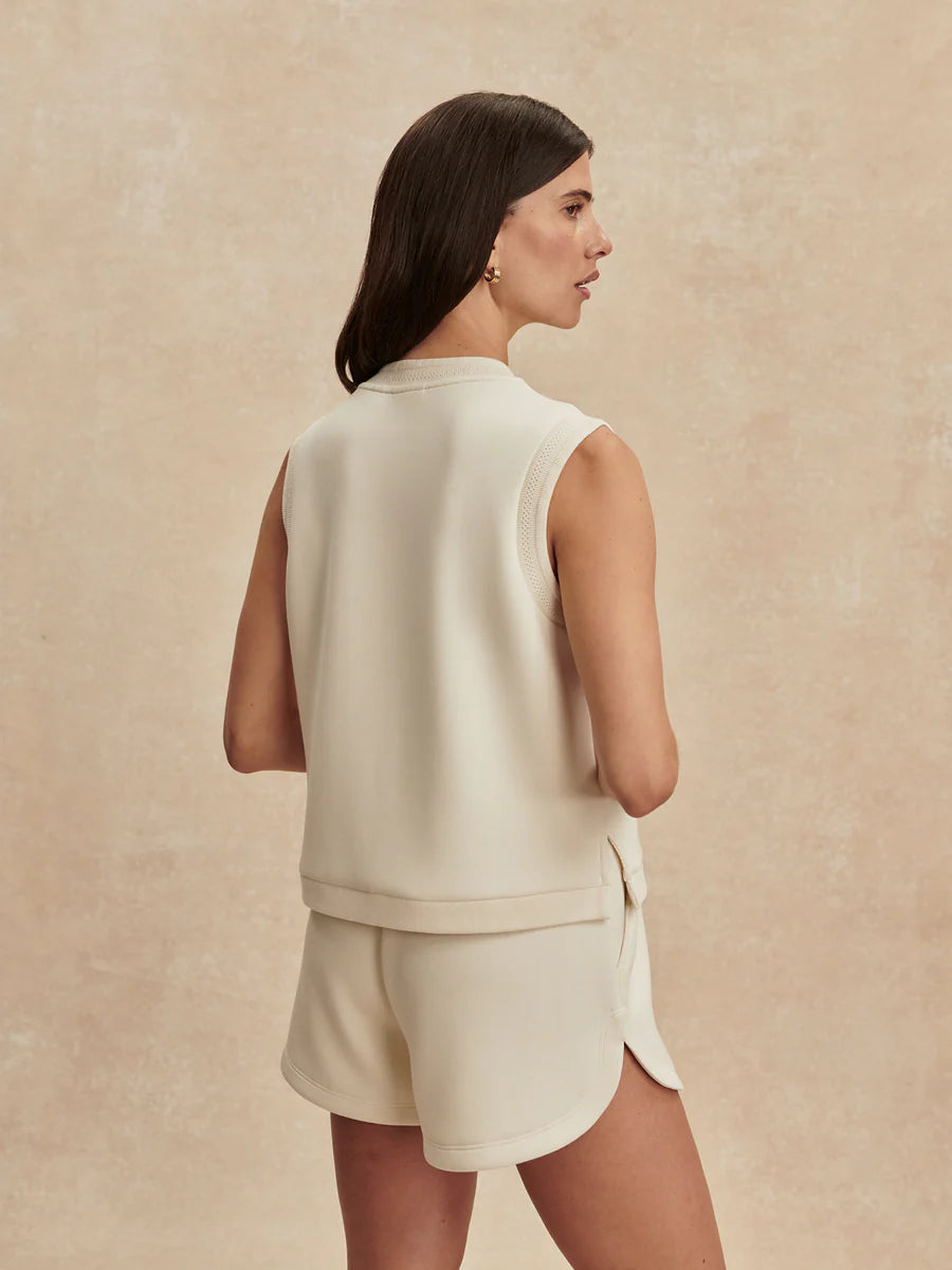 Varley Marla Button Up Tank