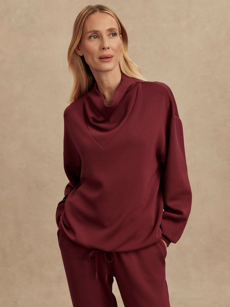 Betsy Sweat New Maroon