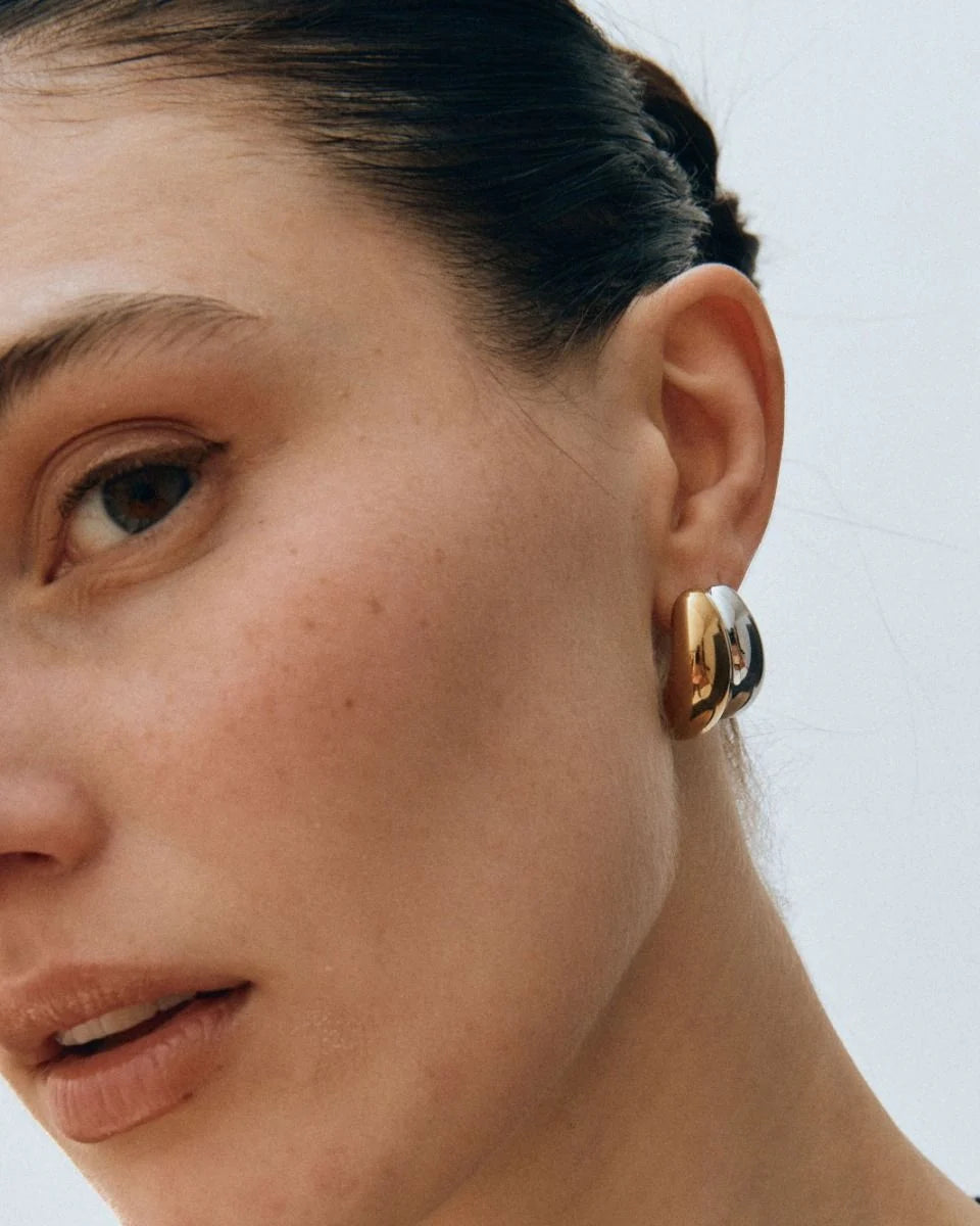 Edblad Furo Duo Creoles Earrings