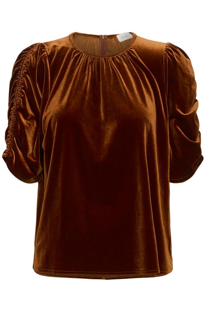Part Two Valerie Velvet Blouse