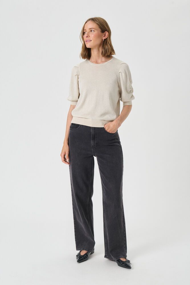 Part Two Varaia Sweater Whitecap Lurex