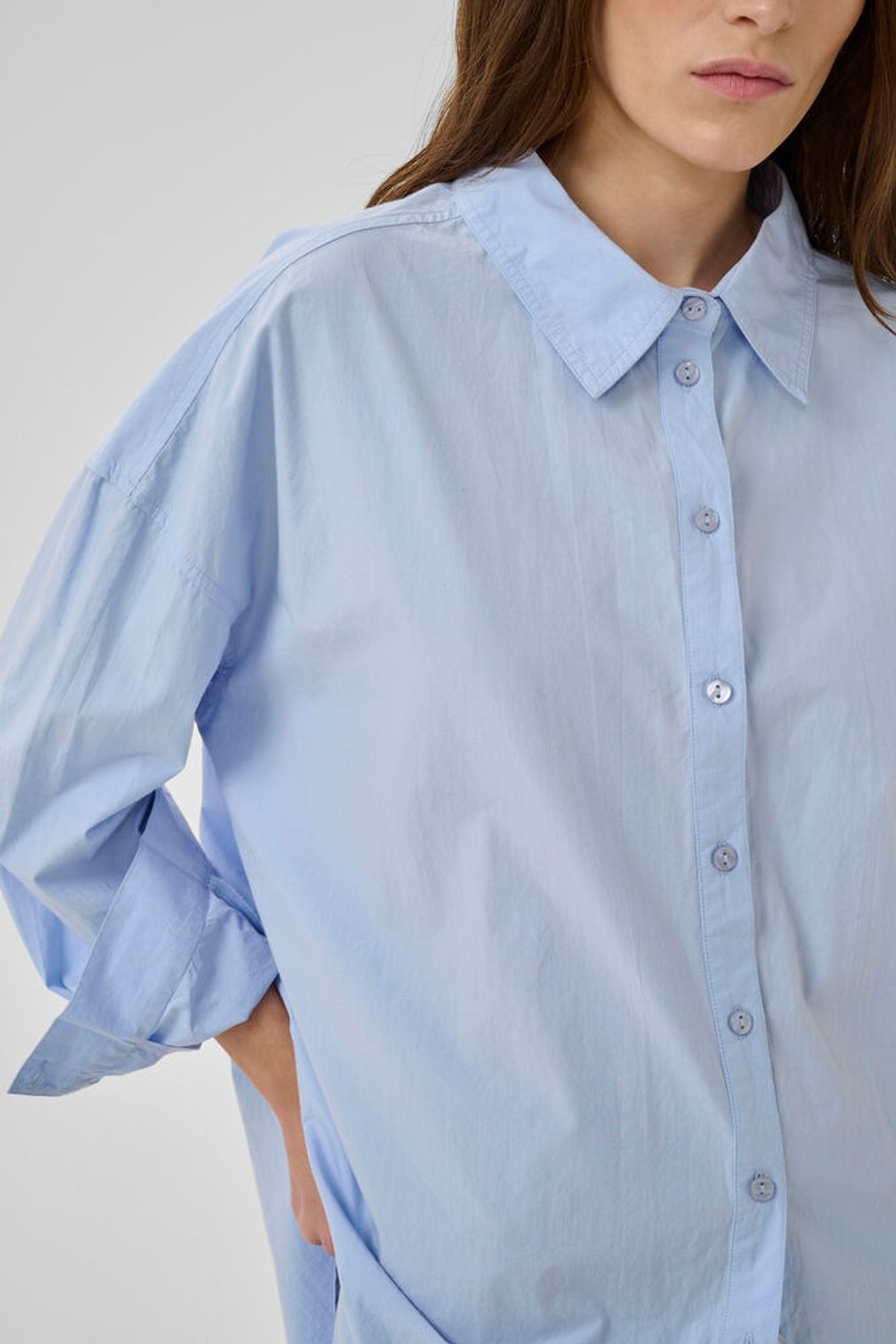MEW Vilda Sunna Shirt Blue