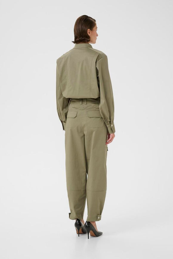 Egina Shirt Deep Lichen Green