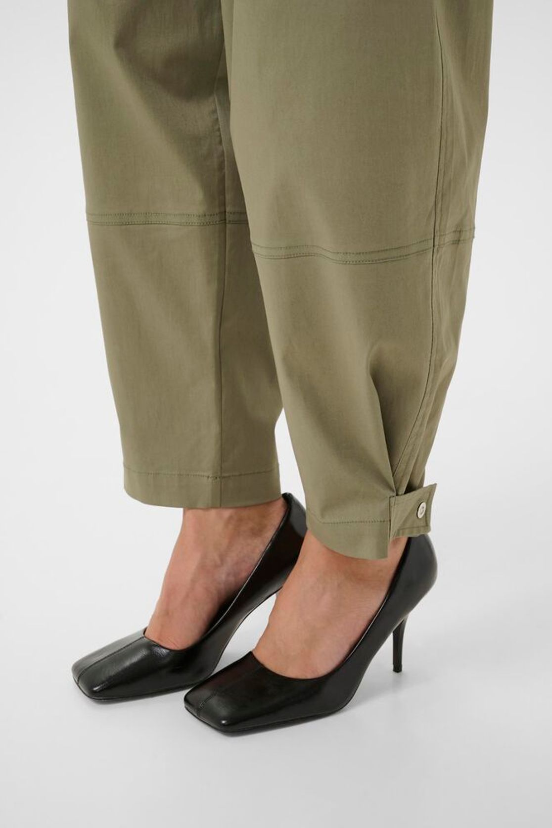 Egina Pants Deep Lichen Green