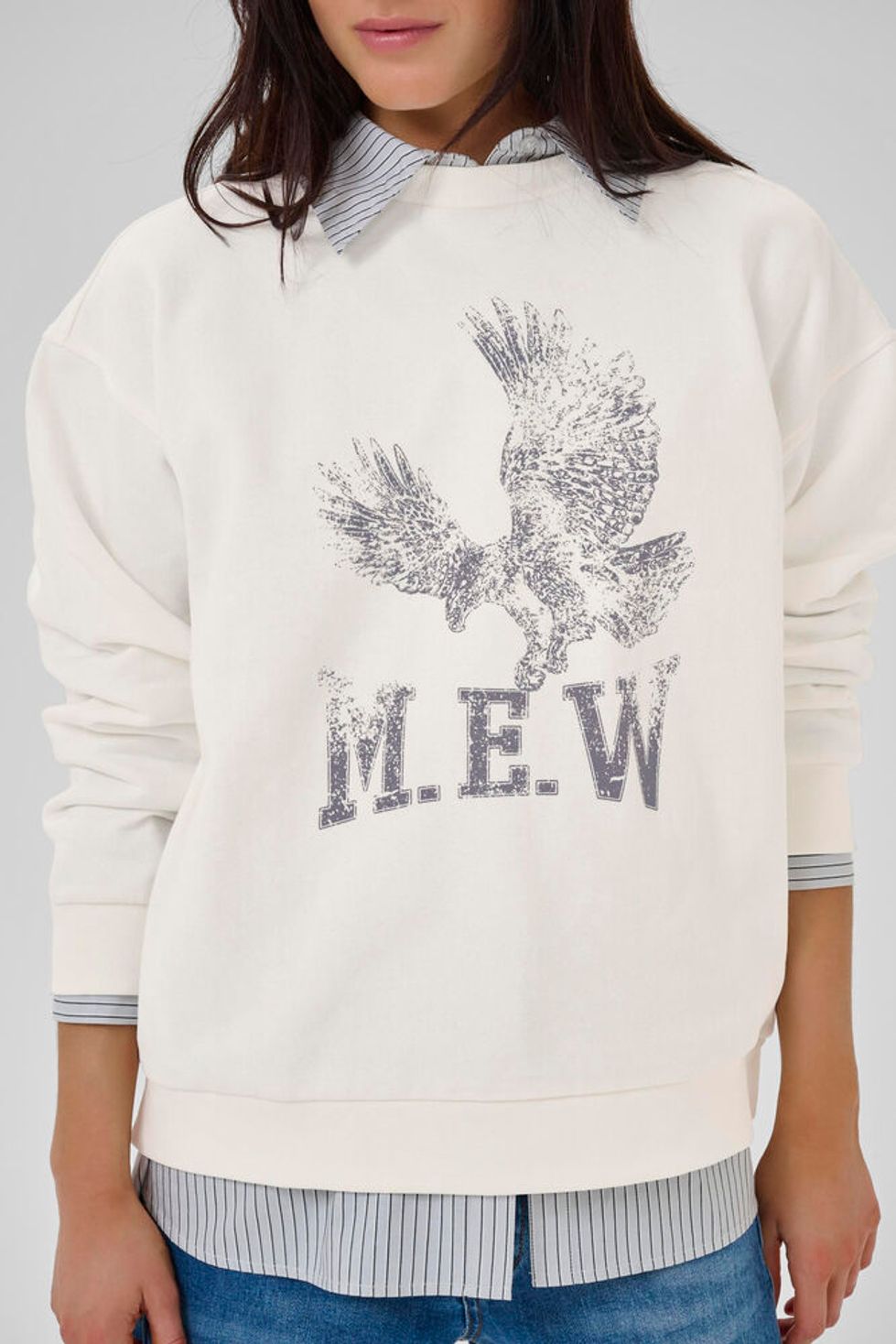 MEW Diego Eagle Sweat White
