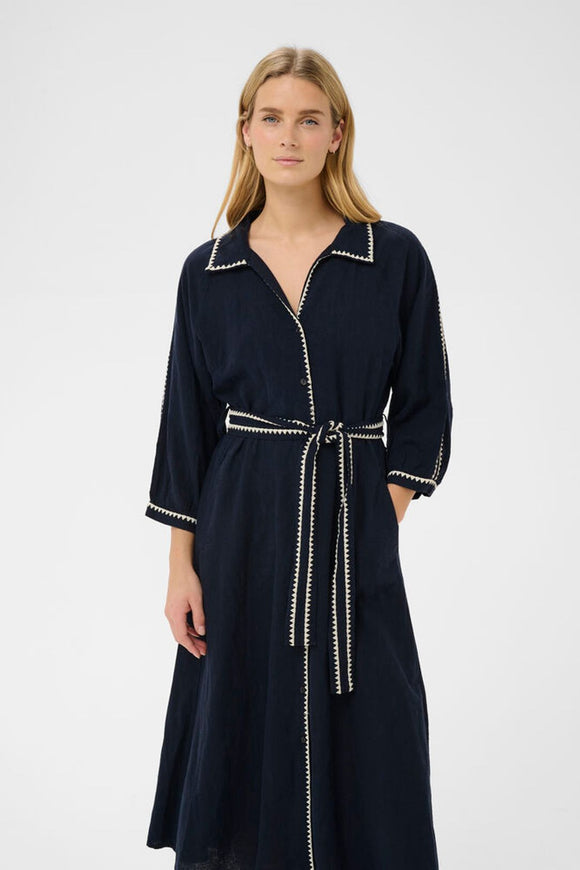 Sicilias Dress Navy
