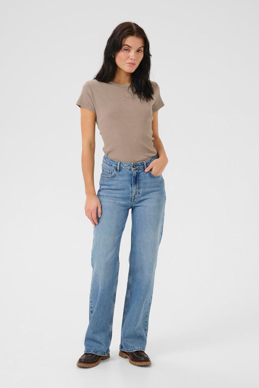 My Essential Wardrobe Louis High Wide Jeans