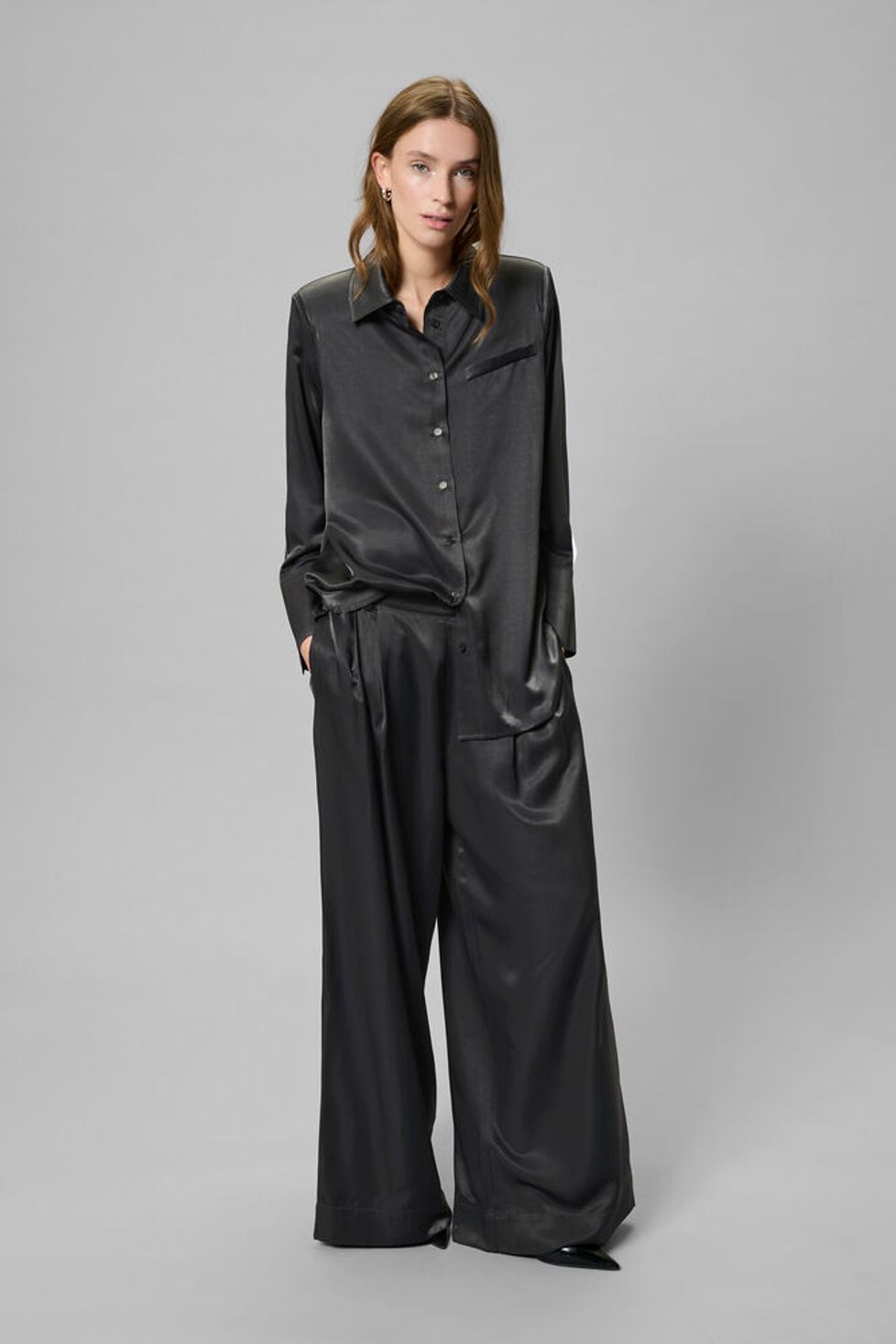 MEW Estelle Shirt Asphalt