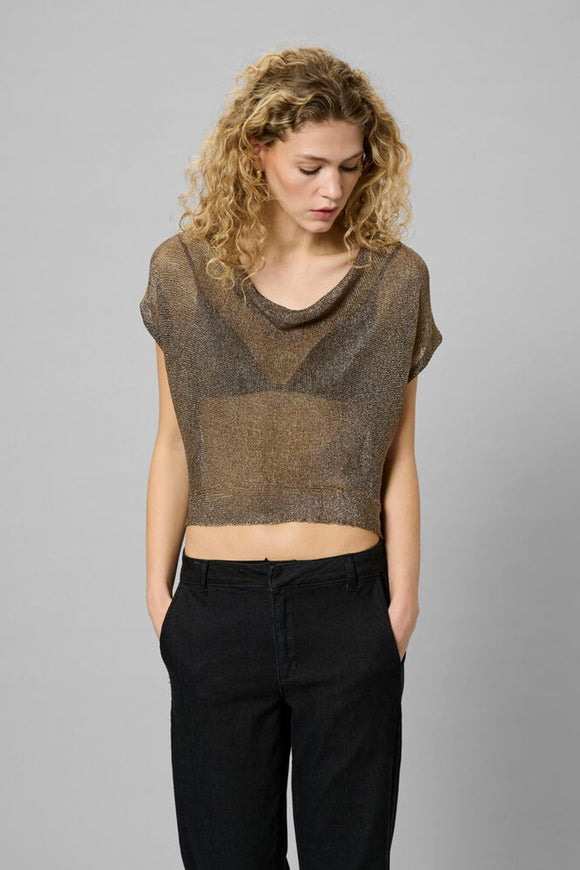 MEW Olly Knit Waterfall Top
