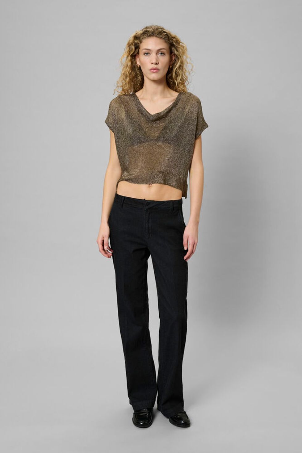 MEW Olly Knit Waterfall Top