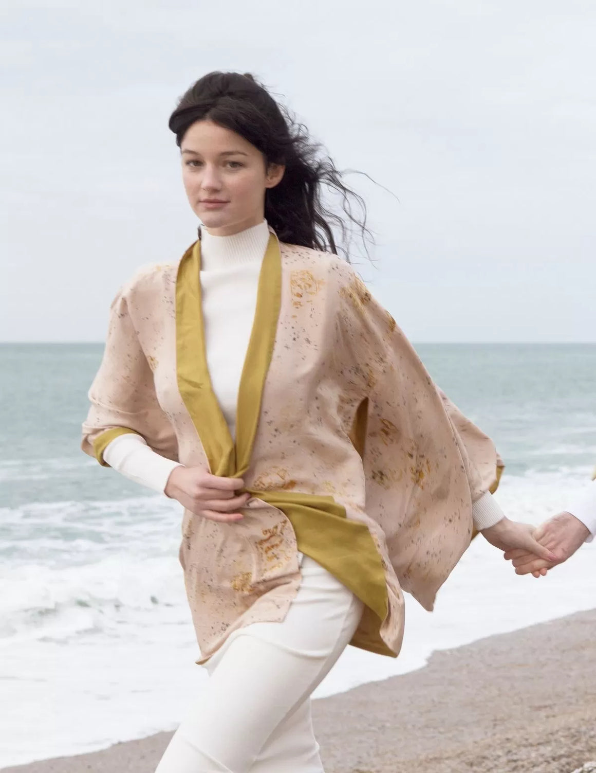 Colibri Reversible Silk Kimono