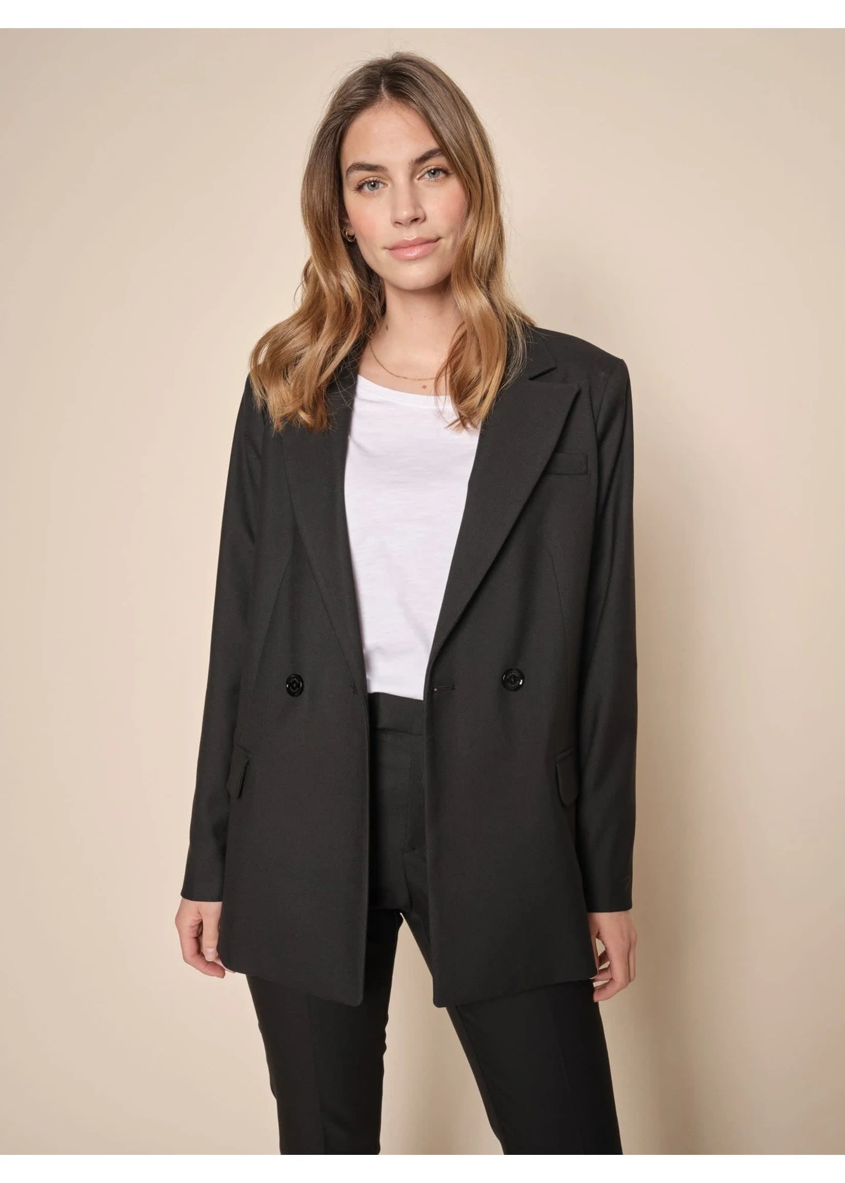 Mos Mosh Wanda Twiggy Blazer Black