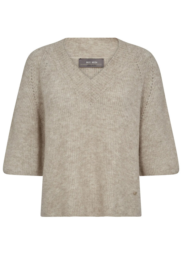 Mos Mosh Taci ¾ V-neck Knit