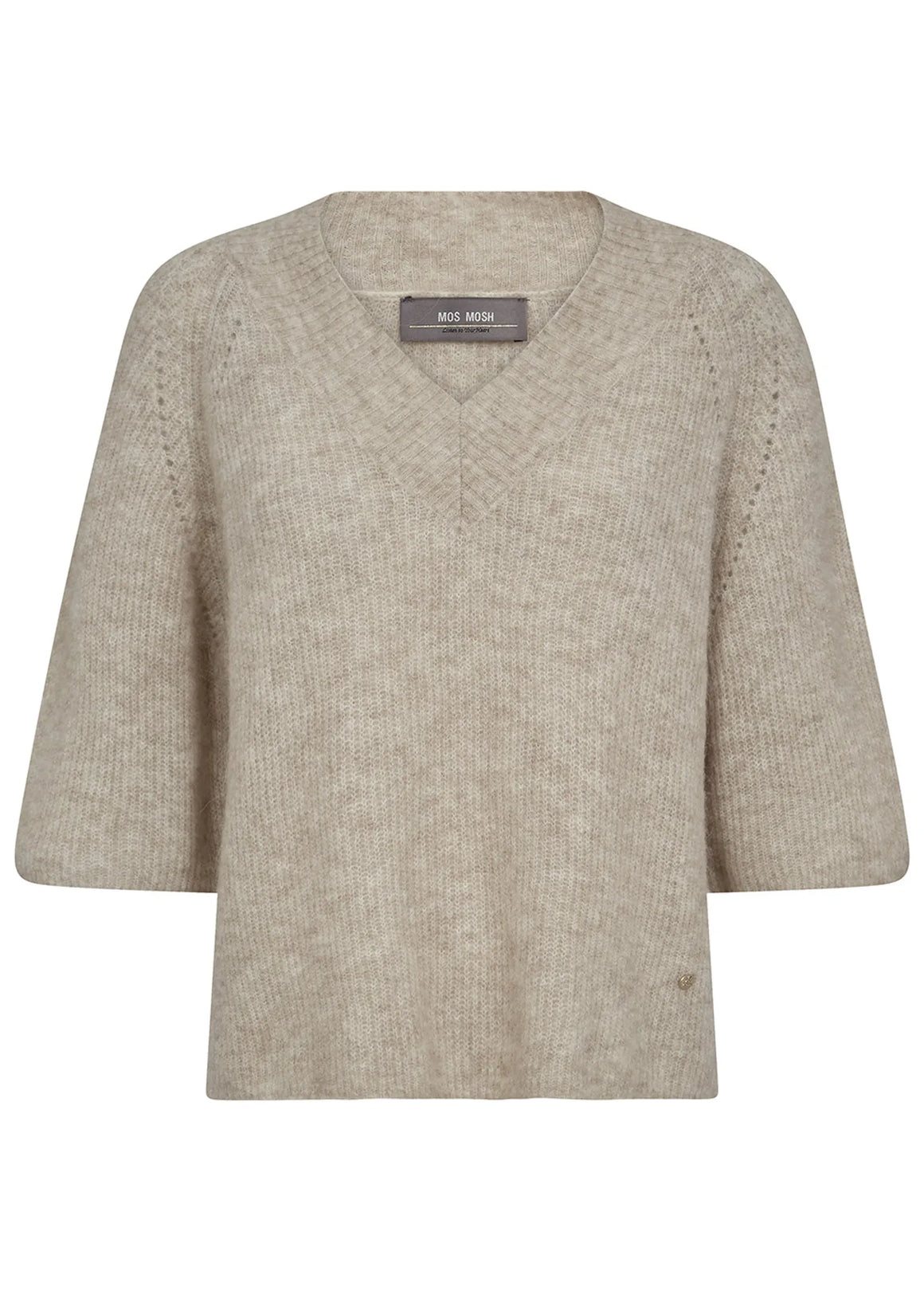 Mos Mosh Taci ¾ V-neck Knit