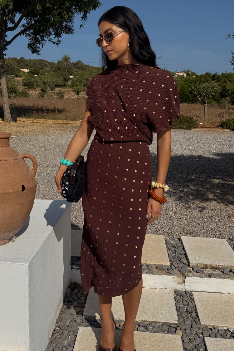 Never Fully Dressed Desiree Dress Chocolate