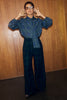 Never Fully Dressed Blue Tartan Trousers