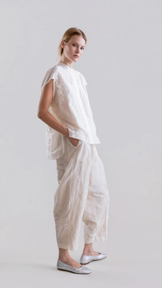 Psophia Trousers Ivory 2704