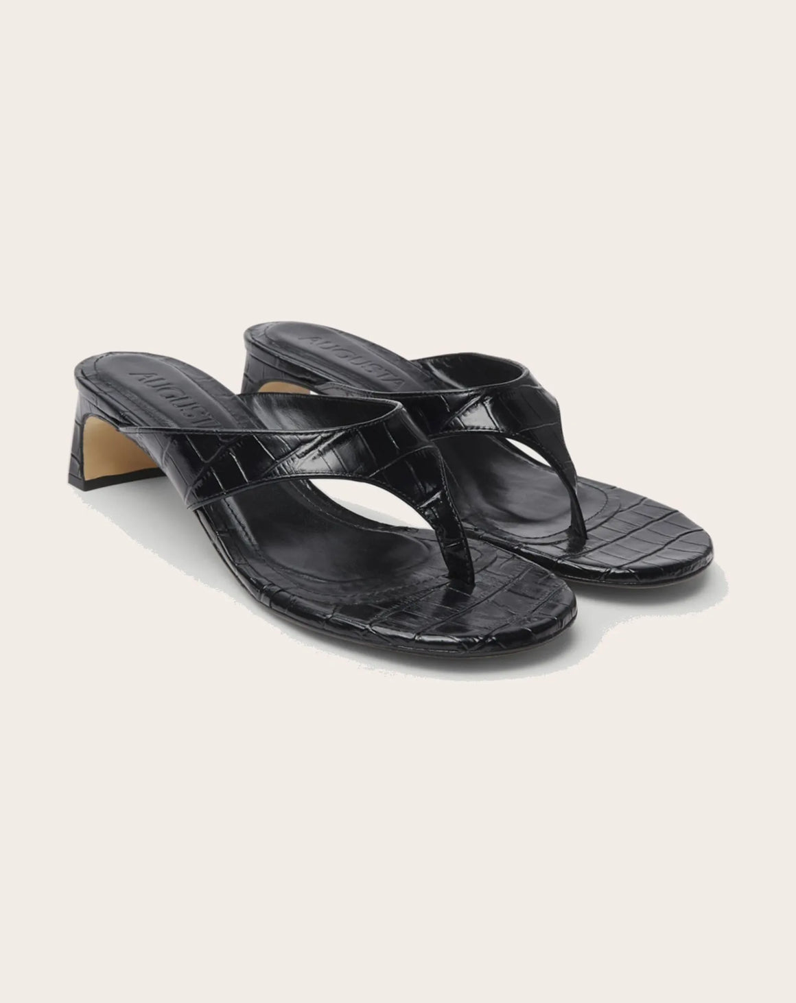Augusta Farah Croco Sandals