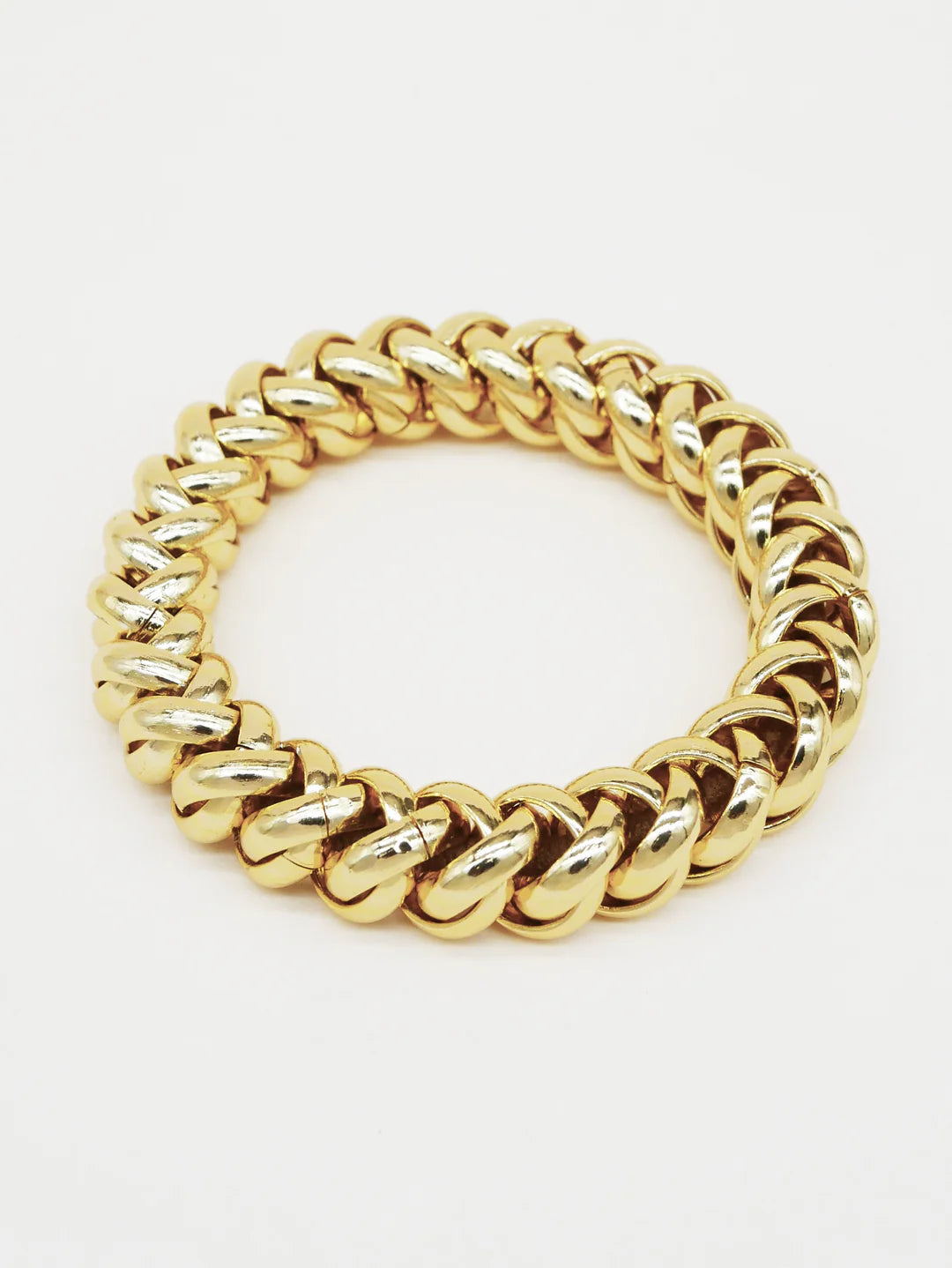 Bichous Gold Chain Scrunchie 