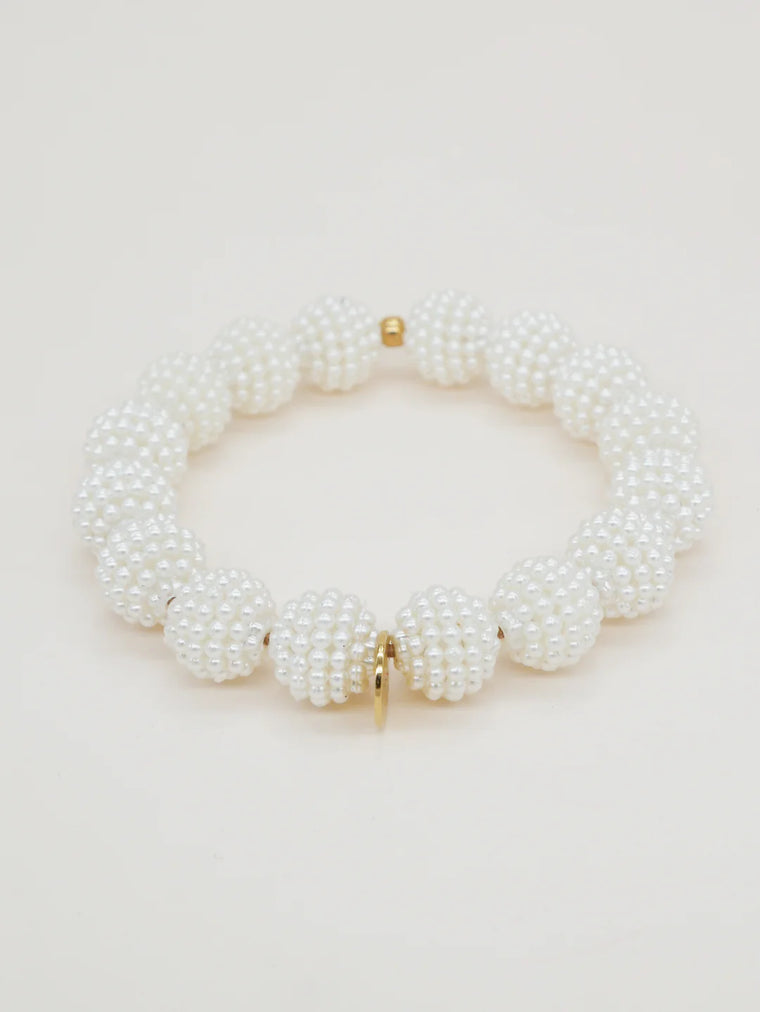 Bichous Pearl Scrunchie