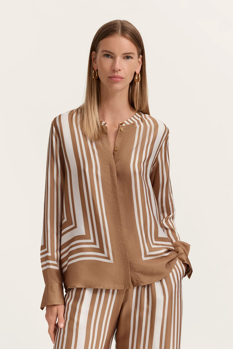 Bugatti Stripe Blouse