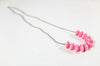 Jennifer chunky necklace peony pink