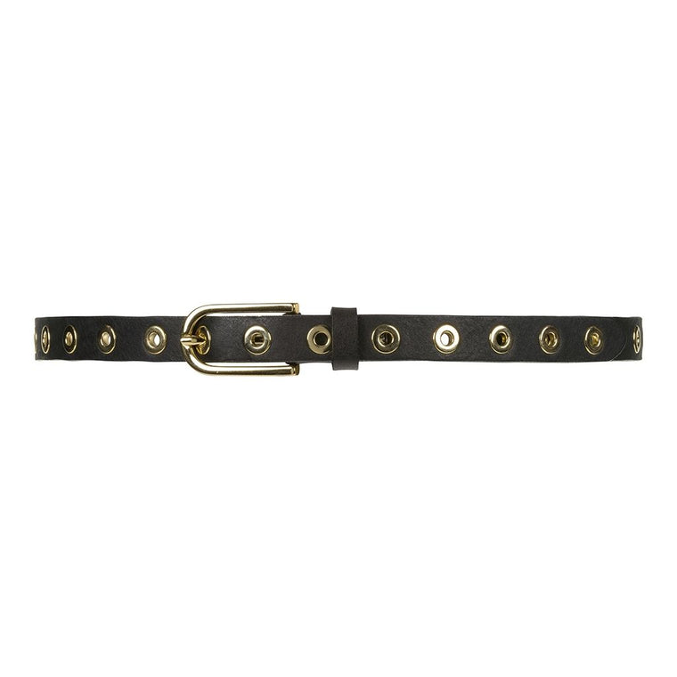 Depeche Narrow Black Belt 