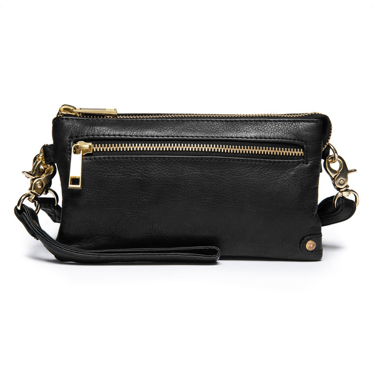 Depeche Small Leather Crossbody Bag