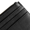 Depeche Black Leather Credit Card Holder