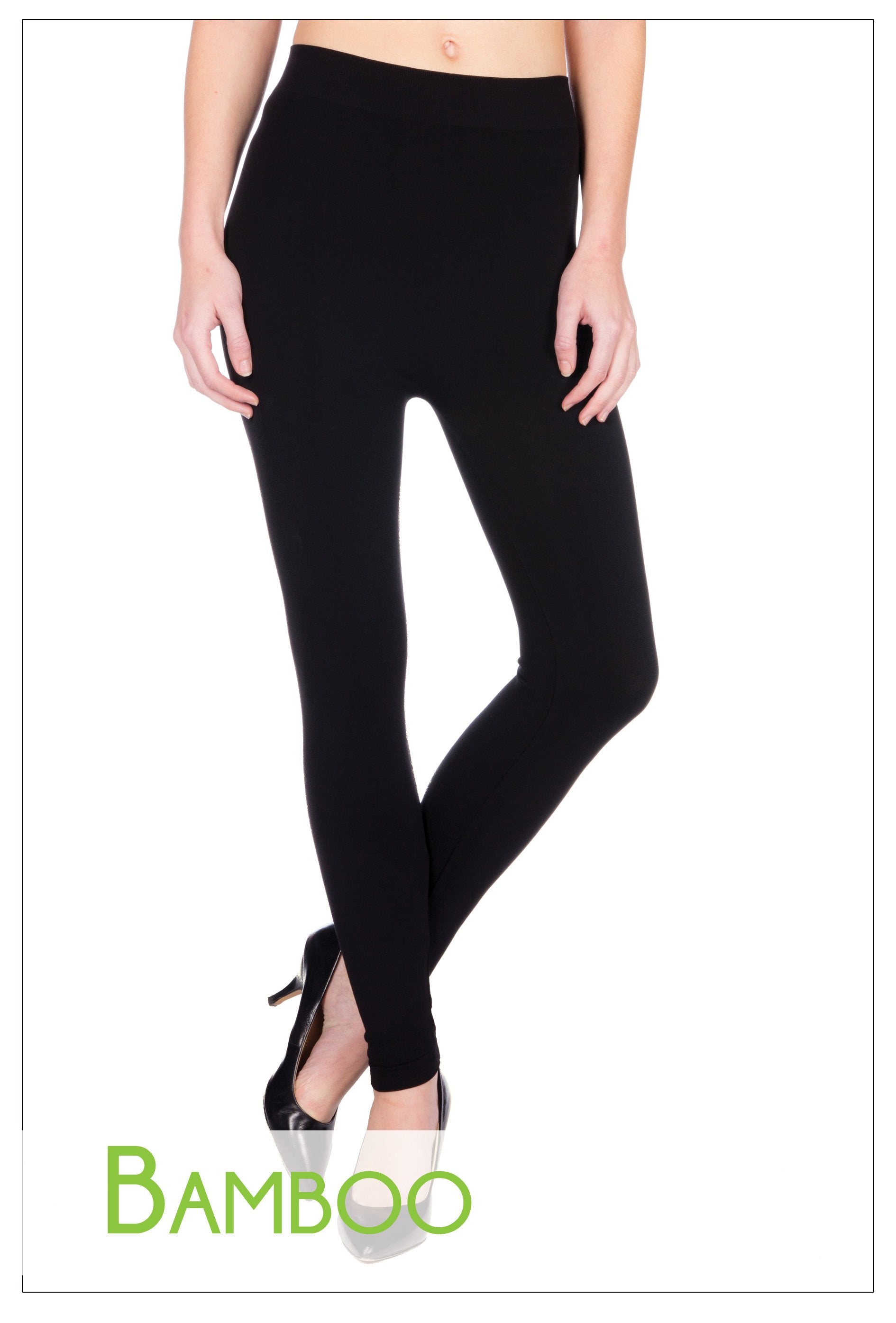 Bamboo basic one size full length leggings