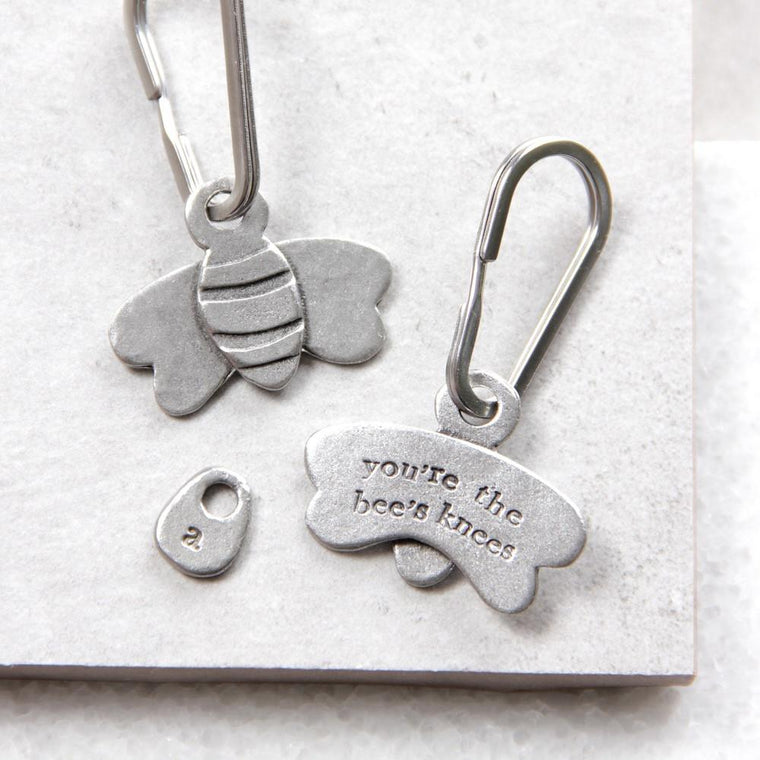 Bee's Knees keyring