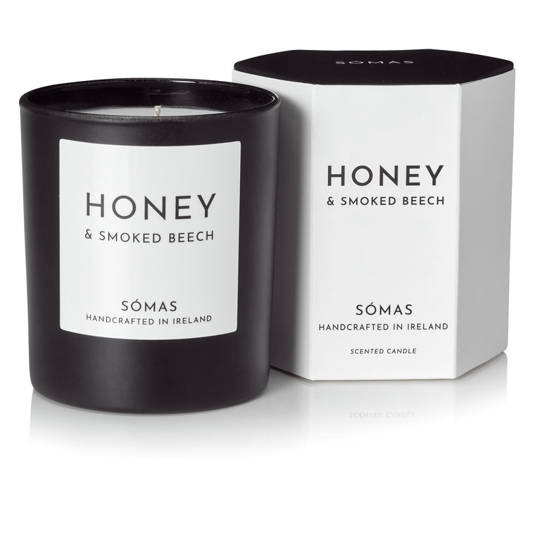 Sómas Honey & Smoked Beech Candle 