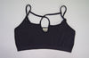 Bamboo basic one size crossover strap bralette- various colours
