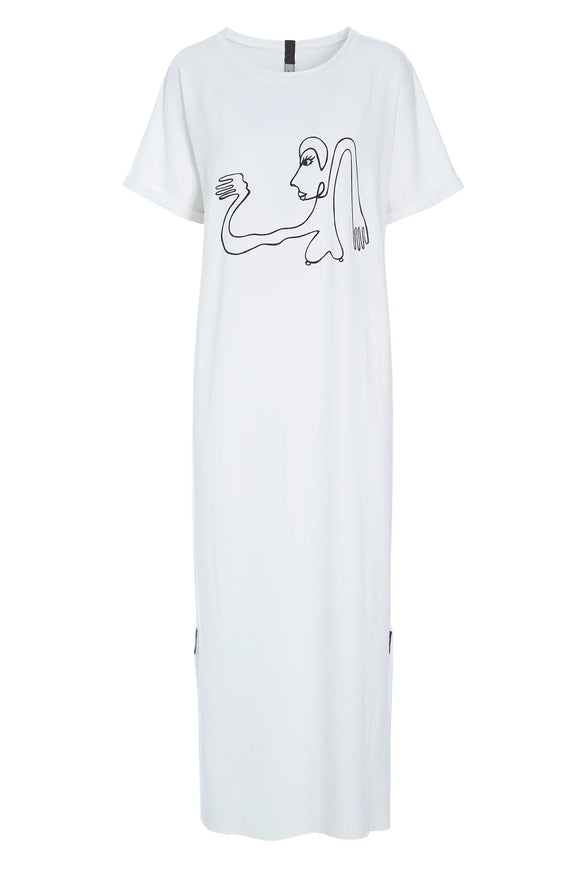 HSCPH Long Print Dress 