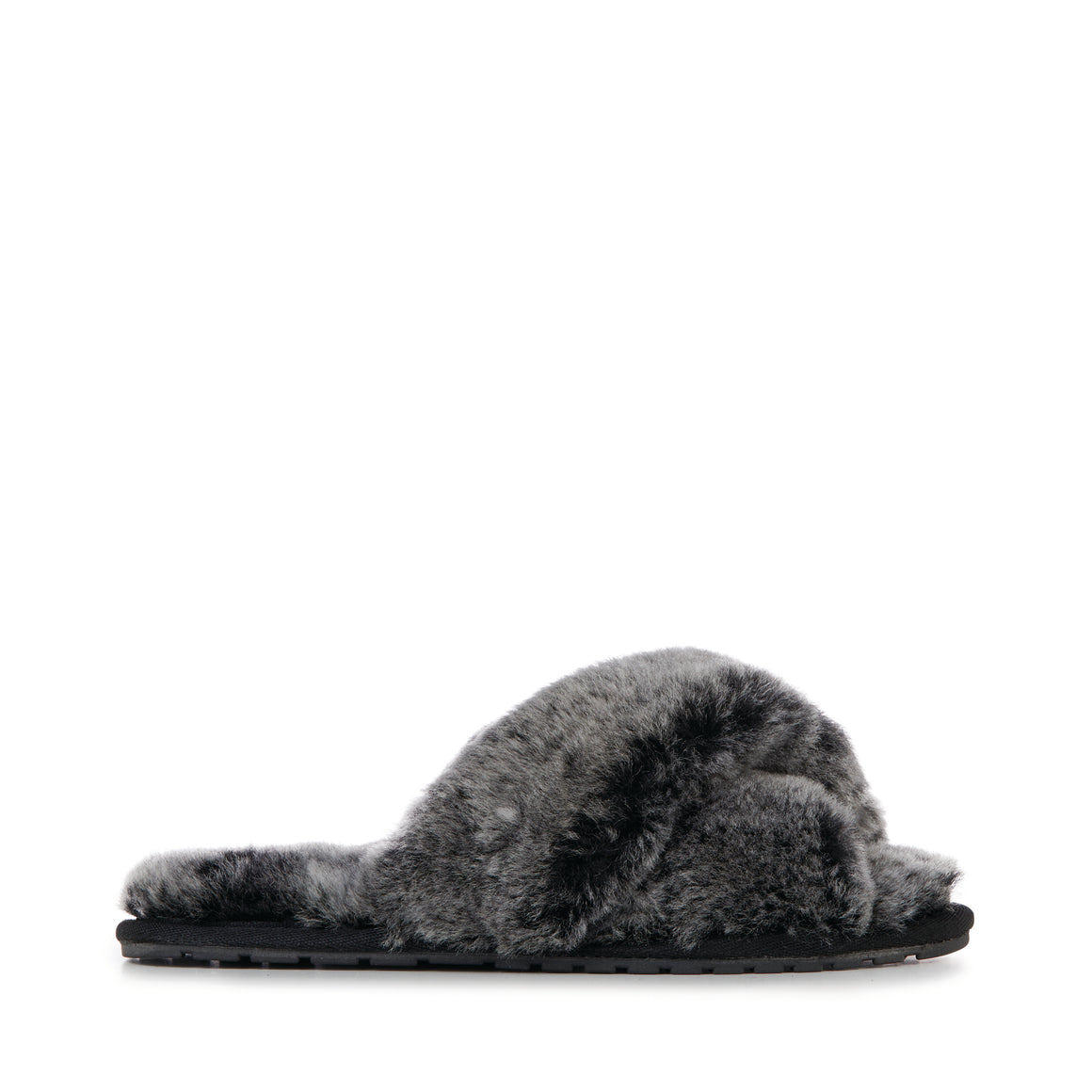 Emu Australia Mayberry Frost black slippers