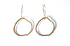 Daki daki flo earrings gold